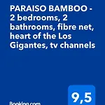 Apartmán Paraiso Bamboo - 2 Bedrooms, 2 Bathrooms, Fibre Net, Heart Of The Gigantes, Tv Channels