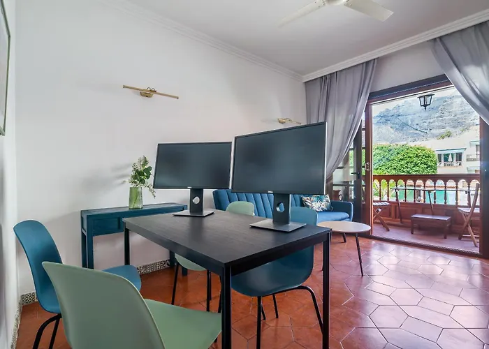 Lejlighed Paraiso Bamboo - 2 Bedrooms, 2 Bathrooms, Fibre Net, Heart Of The Gigantes, Tv Channels Acantilado de los Gigantes
